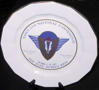 NAPUS 63rd Convention San Juan Puerto Rico 1967 Plate  