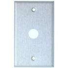 Morris Products Stainless Steel Metal Wall Plates Oversize 1 Gang 
