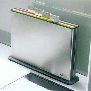 index steel chopping boards and case by josephjoseph  