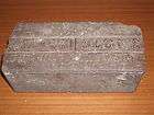 ORIGINAL W.C. CULVER PAVER BLOCK PAT. MAY 21 1901 MADE FOR INDY 500 