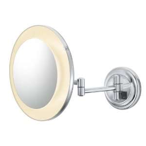   Finish Swing Arm LED Lighted Vanity Wall Mirror