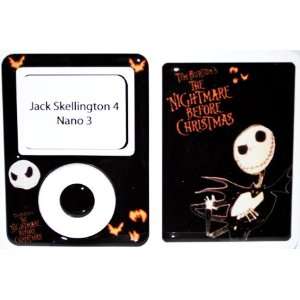 Jack Skellington iPod Nano 3 Skin Cover