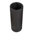   SUN2621) 1/2in. Drive Extra Thin Wall Deep 6 Point Impact Socket 21mm