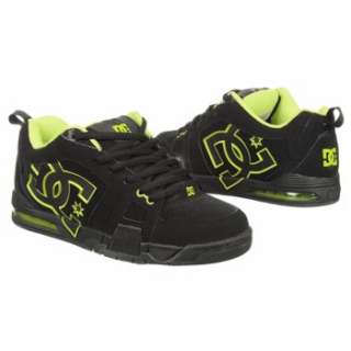 Athletics DC Shoes Mens Frenzy Black/Soft Lime Shoes 