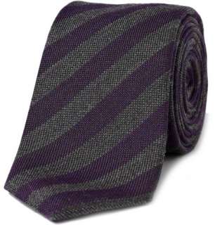  Accessories  Ties  Neck ties  Striped Wool Blend Tie