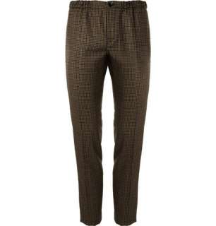   Clothing  Trousers  Formal trousers  Slim Fit Check Trousers