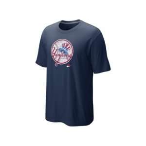  Nike Cooperstown Dugout Logo (MLB Yankees) Mens T Shirt 
