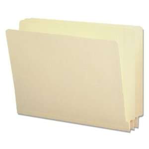   End Tab Folders, 9 1/2 Inch Front, Legal, Manila, 100/Box Electronics