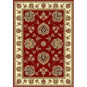   Cambridge Floral Mahal Red Ivory 7340 22 X 711 Runner Area Rug