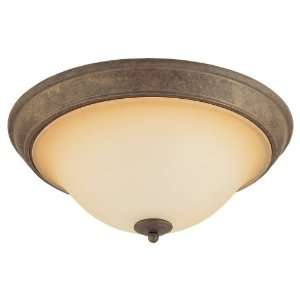 Sea Gull Lighting 75430 71 3 Light Close to Ceiling Fixture, Champagne 
