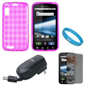 Case for AT&T New Motorola Atrix 4G Dual Core Android Smart Phone 