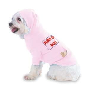 PUERTO RICO ROCKS Hooded (Hoody) T Shirt with pocket for your Dog or 