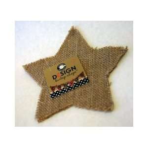  Canvas Corp   Burlap Shapes   Star Arts, Crafts & Sewing