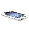 White Flower Hard Plastic Case Cover For Apple iPod Touch 4 4G 4th Gen 