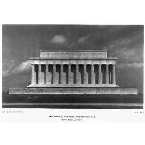    The Lincoln Memorial,Washington,DC,Henry Bacon
