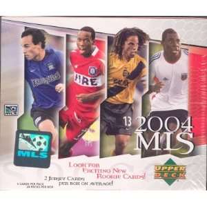  2004 Upper Deck MLS Soccer HOBBY Box   24 packs 
