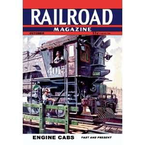   Magazine Engine Cabs, 1943 16X24 Canvas Giclee