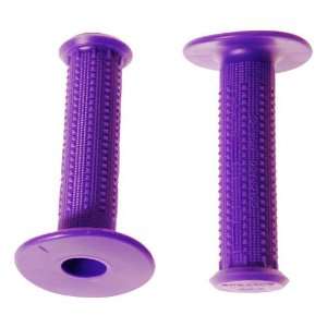  Oury Pyramid Soft Rubber Purple BMX Grips Sports 
