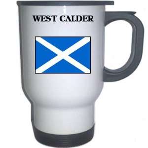  Scotland   WEST CALDER White Stainless Steel Mug 