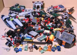 LEGO Parts & Pieces Lot   Almost 3 Pounds   Includes 10 Minifigs 
