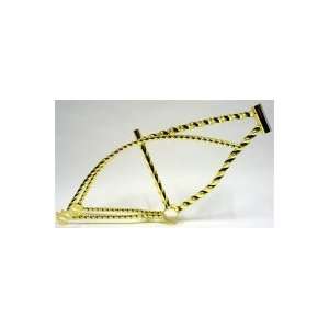 Twisted Gold Lowrider 20 Bicycle Frame 