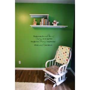 Precious One so small so sweet wall saying quote vinyl decal nursery 
