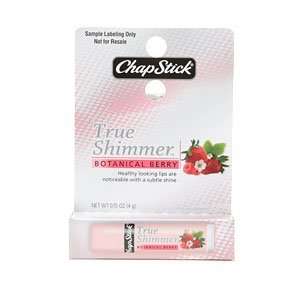  ChapStick True Shimmer, Botanical Cherry 0.15 oz (Quantity 