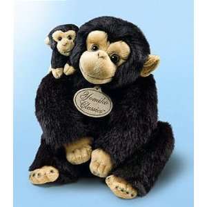 Russ Berrie Yomiko Mom&Baby Monkey 11  Toys & Games  