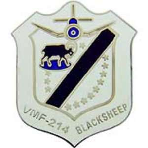   VMF 214 Blacksheep Squadron Pin 1 Arts, Crafts & Sewing