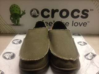 Crocs Santa Cruz (Chocolate/Chocolate) Retail $59.99 Sizes 8 9 10 11 