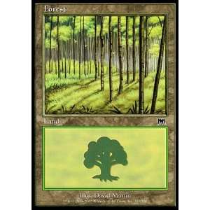  Magic the Gathering Forest D   Onslaught Toys & Games