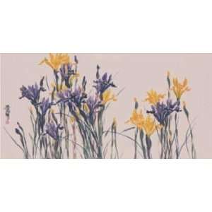  Iris Beauty, Print Transferred to Canvas by Ywing Jyang 