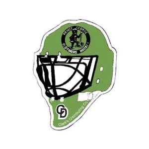  Hockey Helmet & Mask   Synthetic felt sports pennant 