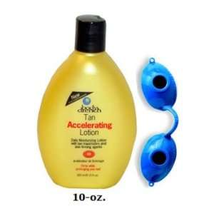   Tan Accelerating Lotion* 10oz. * With Free Pair Super Sunnies Beauty