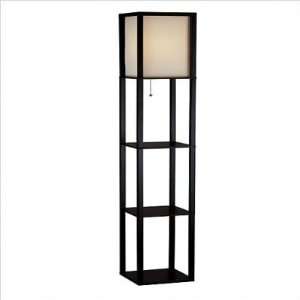   Adesso   3138 01   Wright Tall Floor Lamp in Black