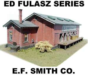 Railroad Kits Ed Fulasz EF Smith Co Warehouse HO Scale  
