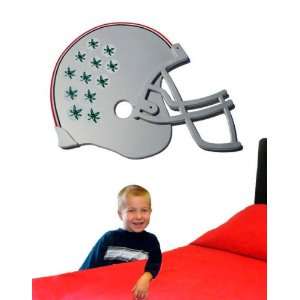  State Buckeyes 3D Football Helmet Art (no stickers)