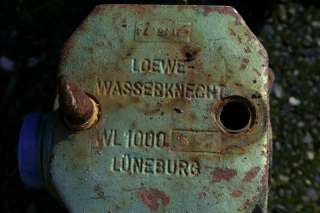 Teile einer Pumpe / Wasserpumpe / Löwe Wasserknecht WL 1000 in 