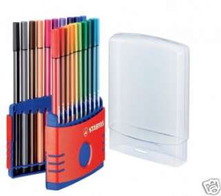 STABILO Pen 68 ColorPARADE in KLAPPBOX 20 Stifte NEU 4006381372213 