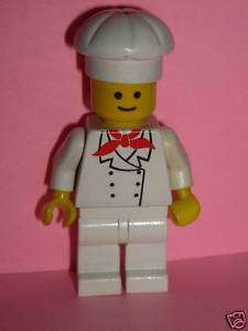 Lego City Figur Koch Pizzabäcker  