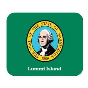  US State Flag   Lummi Island, Washington (WA) Mouse Pad 