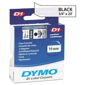  DYMO  D1 Standard Tape Cartridge for Dymo Label Makers, 3 