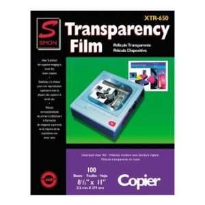  Simon Plain Paper Copier Transparency Film (XTR 650 