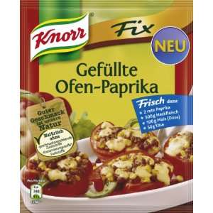 Knorr Fix Filled Red Pepper, Oven Cooking  Grocery 
