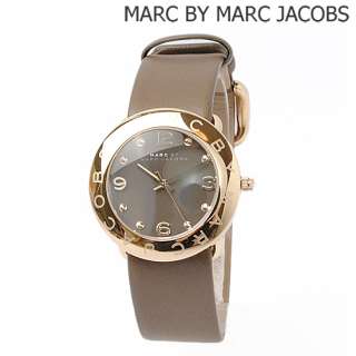 AUTHENTIC MARC BY M. JACOBS AMY VINE COLORED LEATHER WOMENS WATCH 
