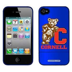  Cornell University Mascot leaning on AT&T iPhone 4 Case by 