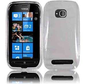 For Nokia Lumia 710 HARD Protector Case Snap on Phone Cover Crystal 