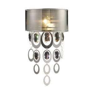  Parisienne 1 Light Sconce in a Silver Leaf Finish W11 H 