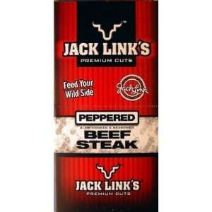 Jack Links Peppered Steaks 1 oz. (Pack of 12)