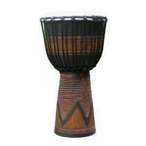  Forest Wind Djembe 19 20 Tall by 10 11 Head Musical 